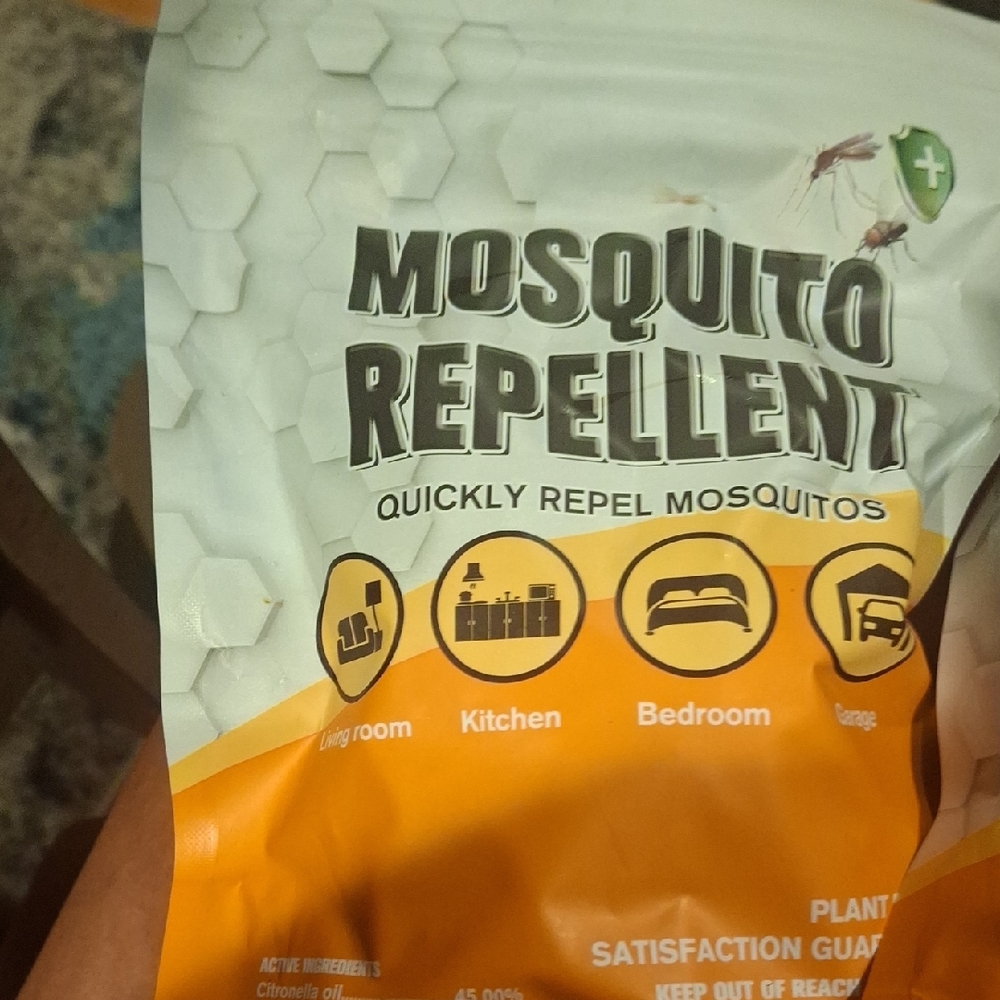 Quickly Repel Mosquitoes - Orange Mosquito Repellent
